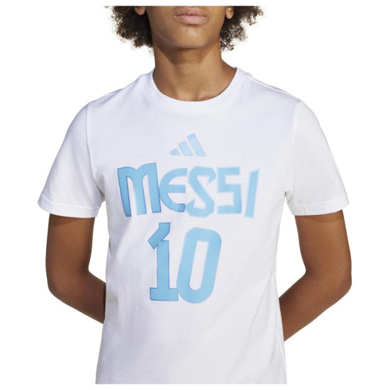 Adidas Παιδική κοντομάνικη μπλούζα Messi Name and Number Graphic Tee